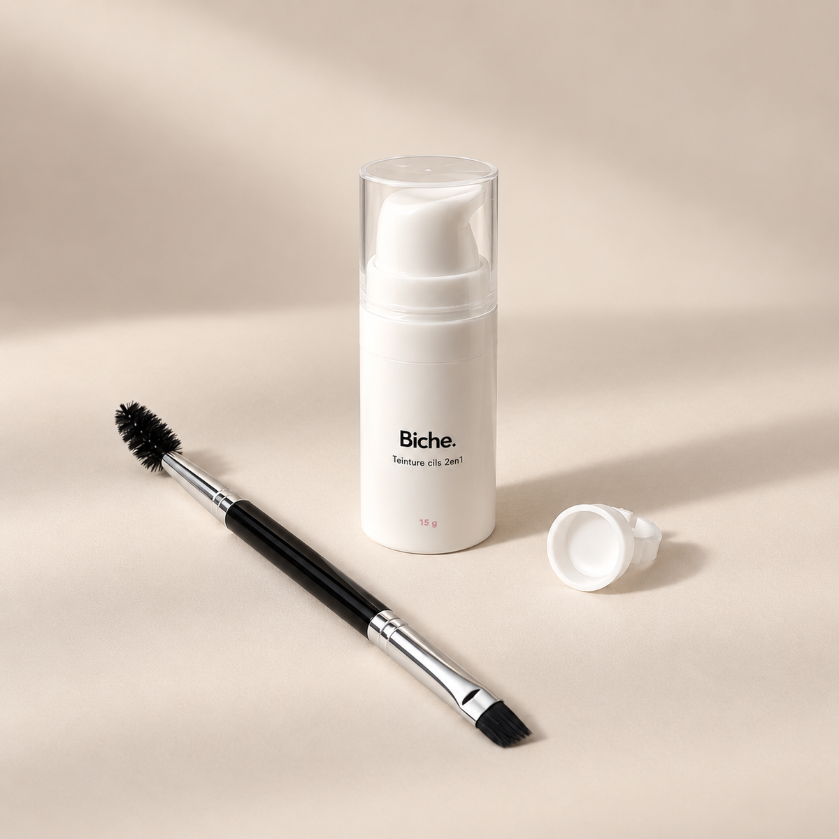 Teinture pour cils en une seule étape | Formule 2-en-1 | Noir intense